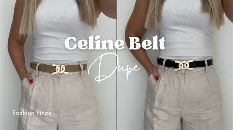 celine triomphe belt dupe amazon|celine belt size chart.